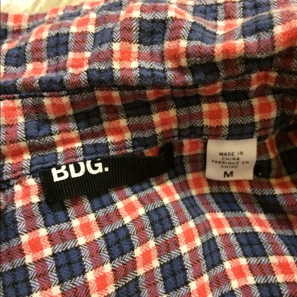 BDG button down flannel - Picture 2 of 7